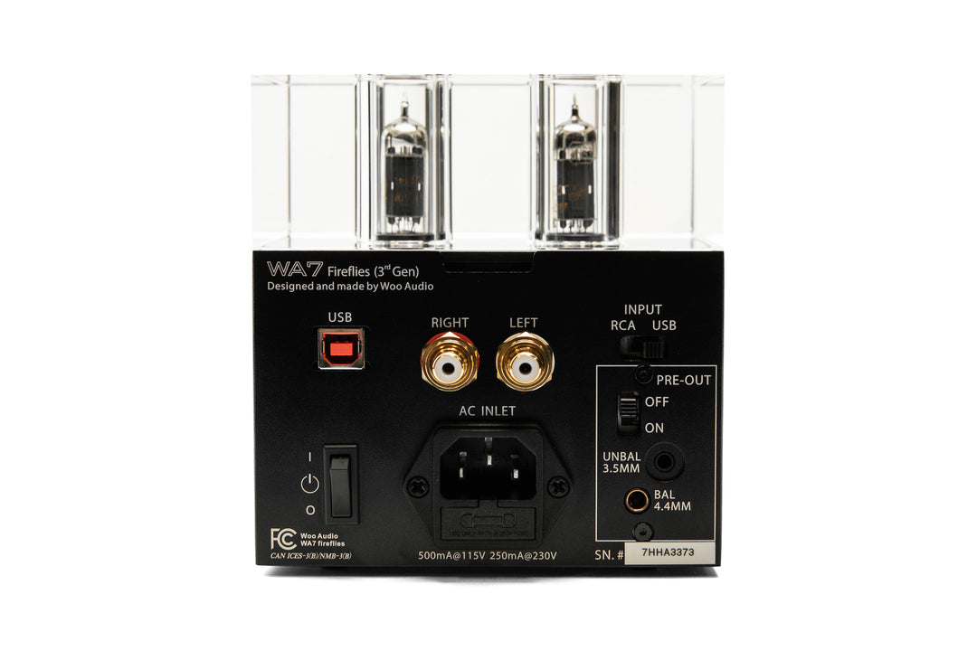 Woo Audio WA7 Fireflies (thế hệ thứ 3) Bộ khuếch đại tai nghe cân bằng DAC